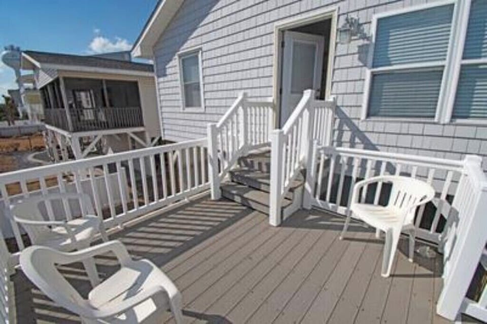 Front deck.