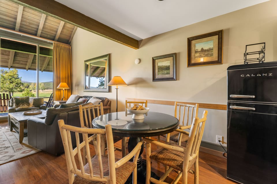 The Meadows Retreat - Main Floor with Kitchen, Dining, and Living