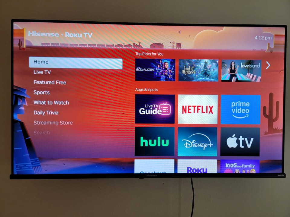 SMART TV IN EVERY BEDROOM