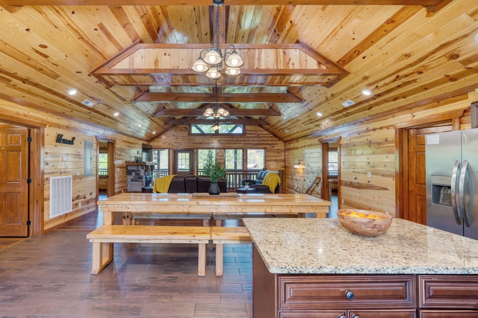 Ample counter space.