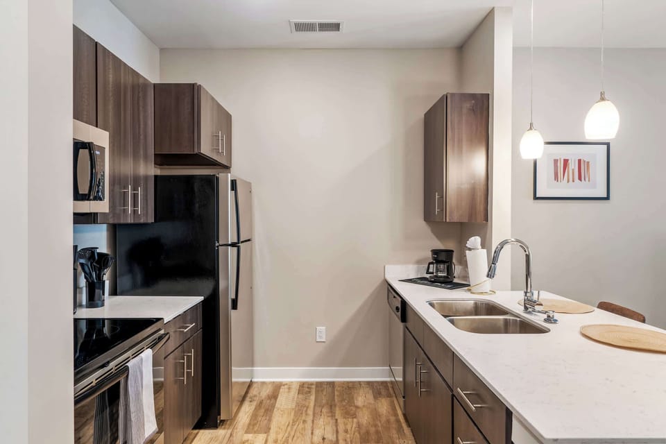 Fully equipped kitchen