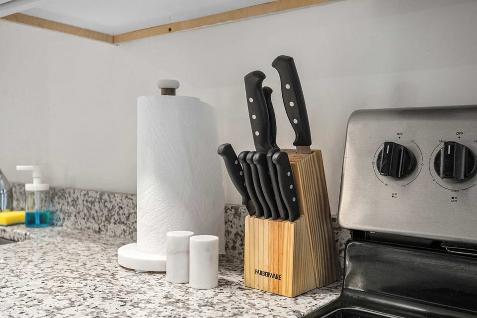 Fully equipped kitchen