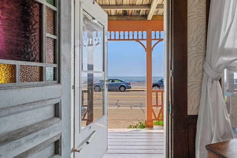 Open the door for the salty air