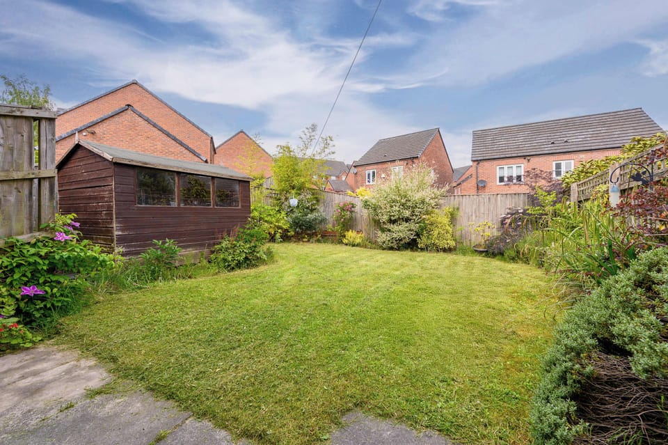 Your own private garden for the kids to run around or enjoy a morning coffee outdoors