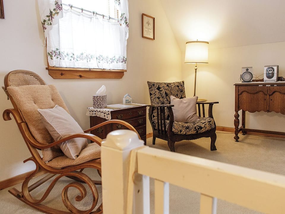 Top of stairs view - A Den area on the 2nd floor at the top of the stairs and outside the bedrooms