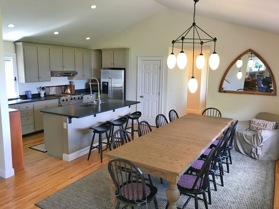 Great room and kitchen