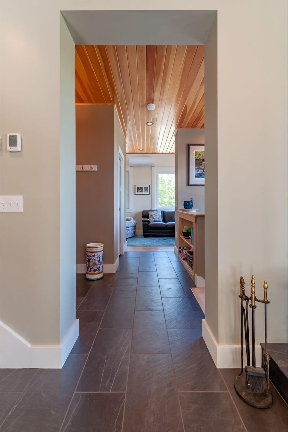 Hallway from living room to sitting room and loft