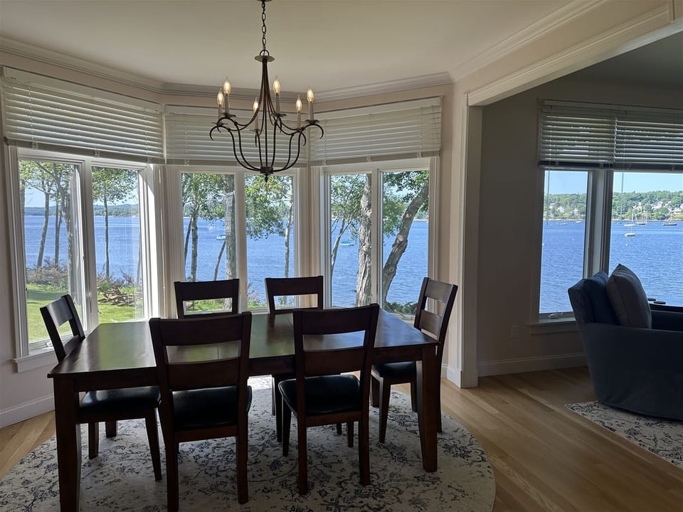 Dining area with beautiful views