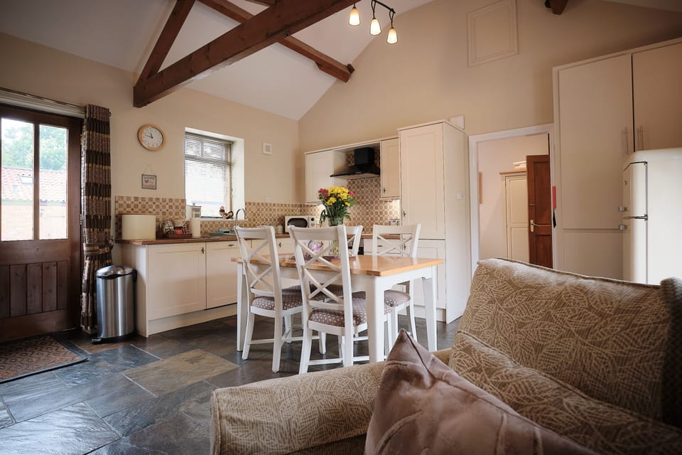 Kitchen diner from the living area