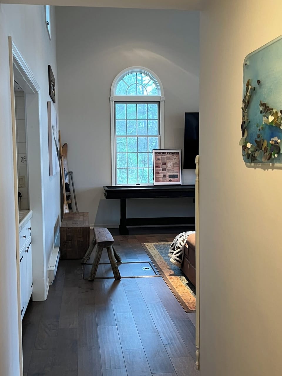 Entrance to the TV/Game Room
