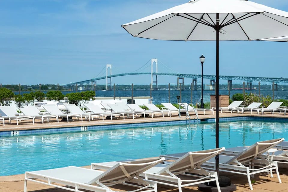 Dive into sparkling waters with panoramic bay and bridge views.