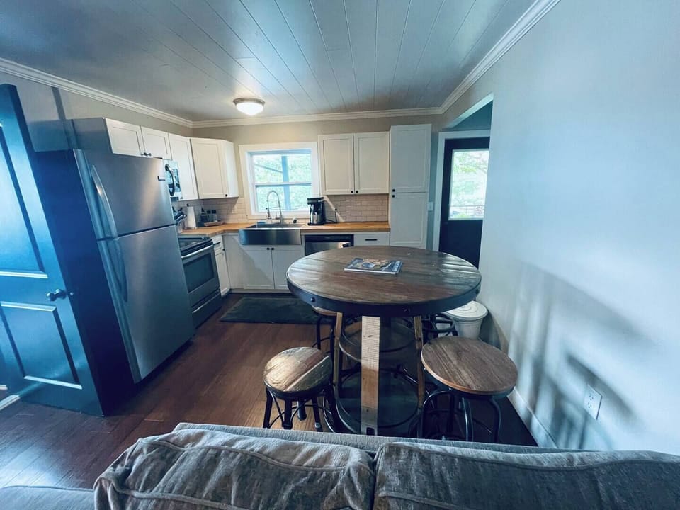 Upper Dining area/ Kitchen