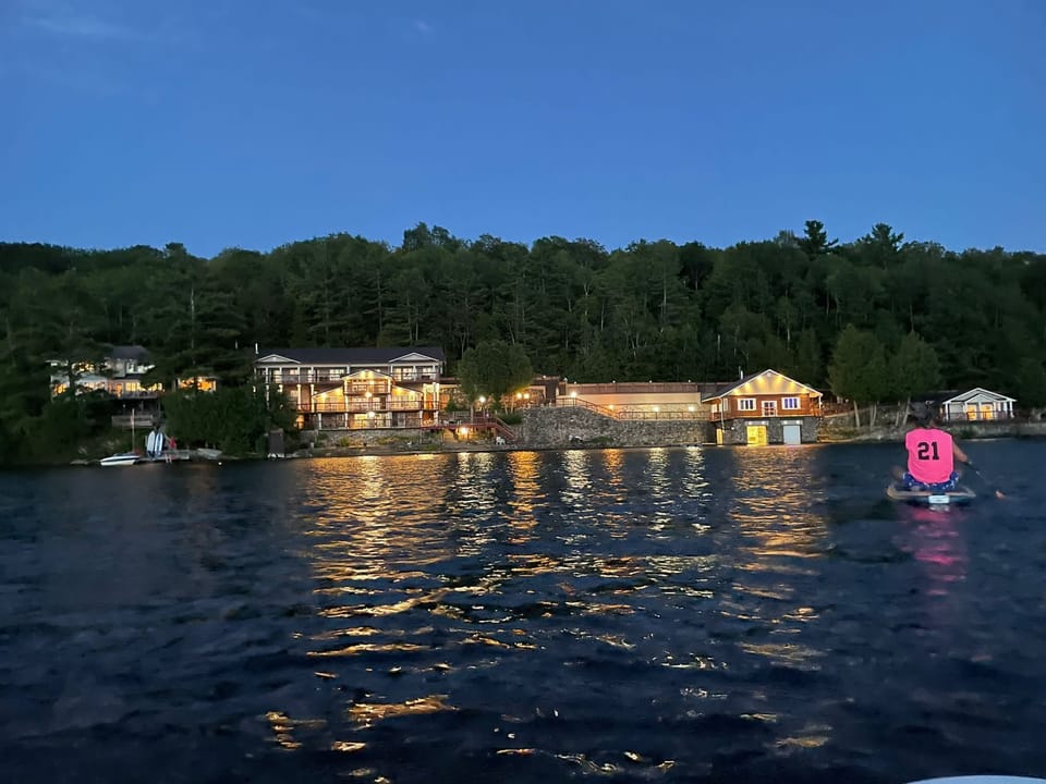 Lake view castle