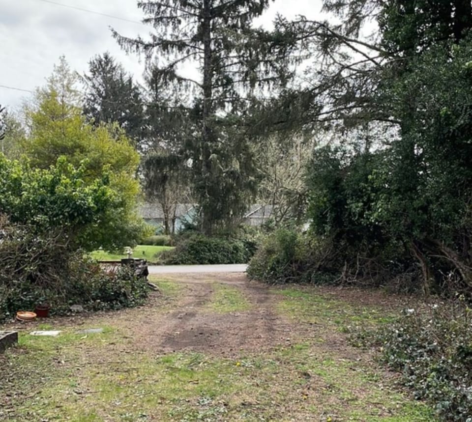 View from Garage to the street