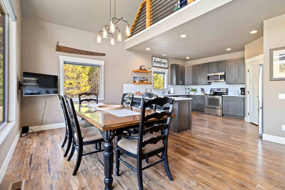 Eat meals and play board games as you gather around the kitchen table with your favorite people