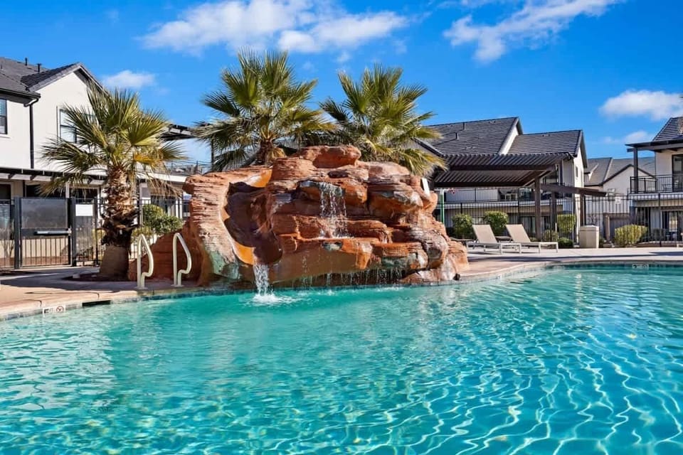 Community pool area