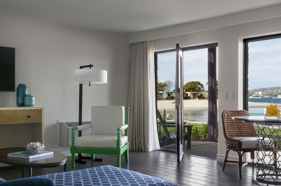 Bedroom. Exact unit will be assigned upon arrival. Views, colors and decor may vary.