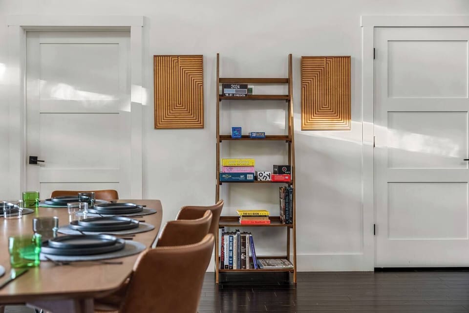 You can soak in every detail, while curling up with a good book or playing games with your family & friends. 