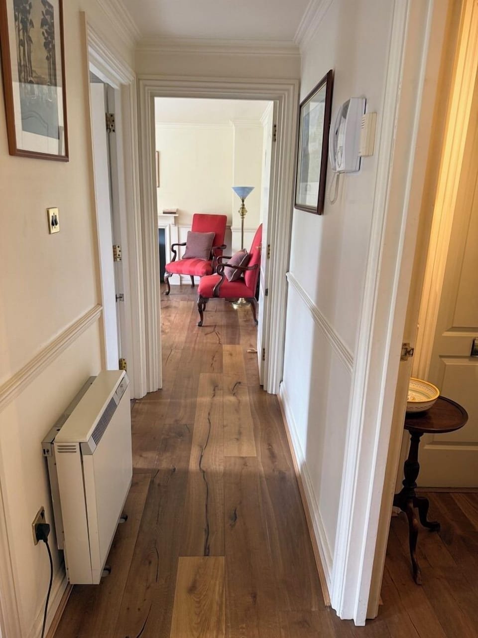 Hallway to sitting room