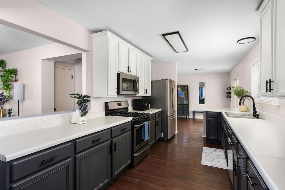 modern kitchen with sleek finishes