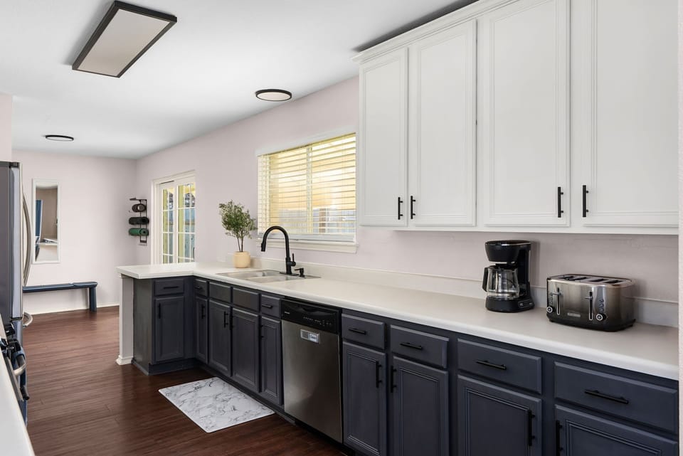 modern kitchen with sleek finishes