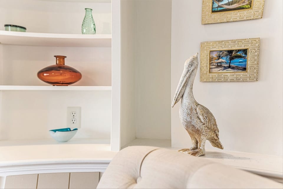 Coastal touches throughout