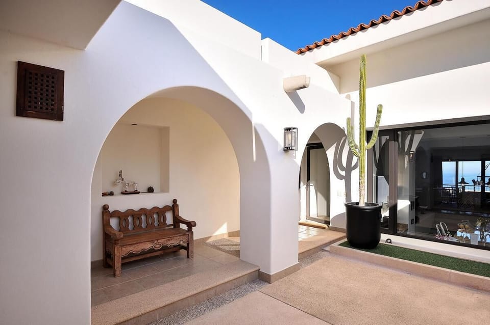 Cool courtyard to read or relax