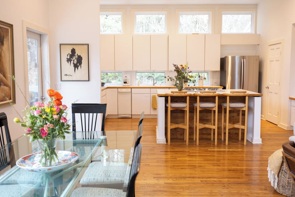 Chef's Kitchen adjacent to large screened in patio. 
