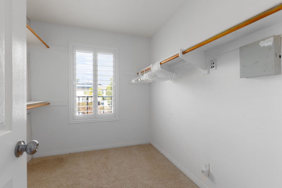 Primary closet 