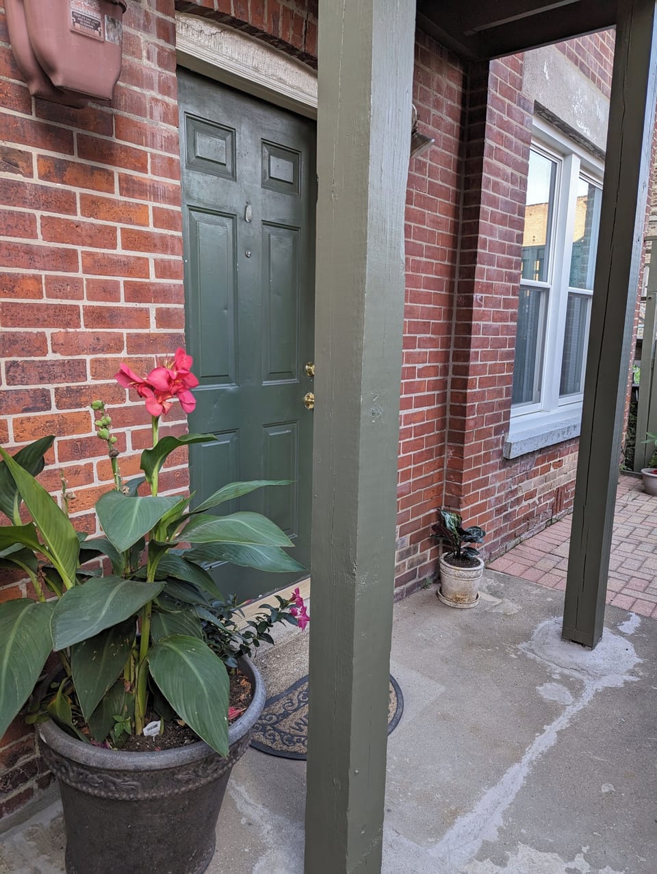 Garden Apartment Entrance