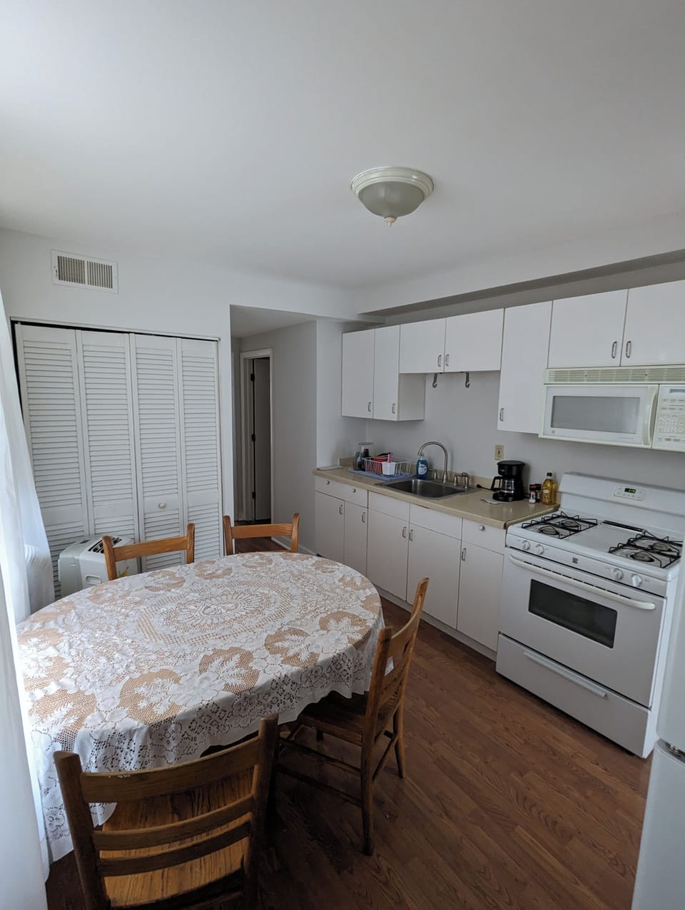 Kitchen - Fully stocked  - stove, refrigerator and microwave