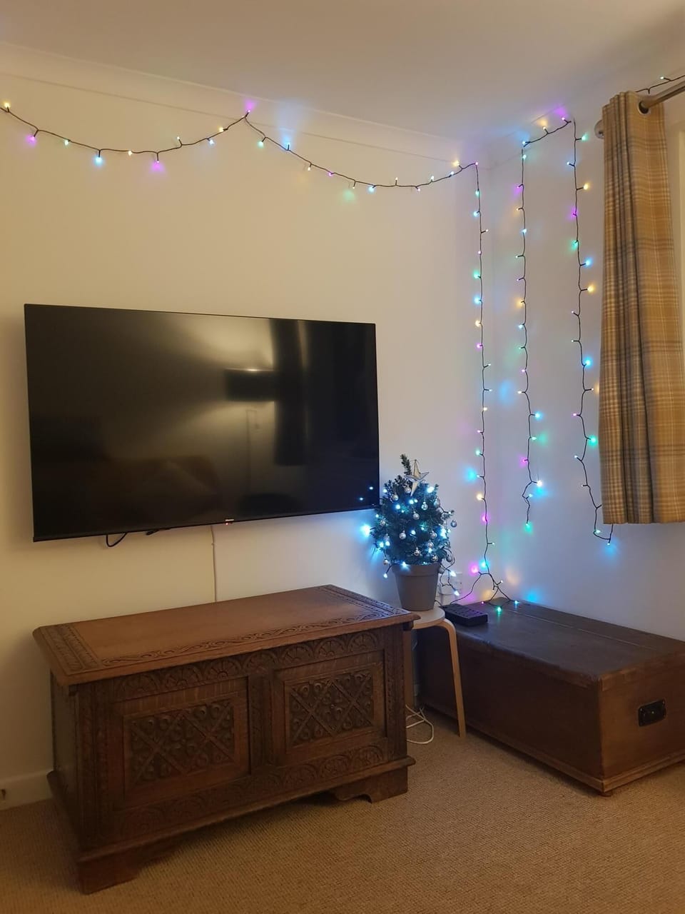 55" TV at Christmas !!