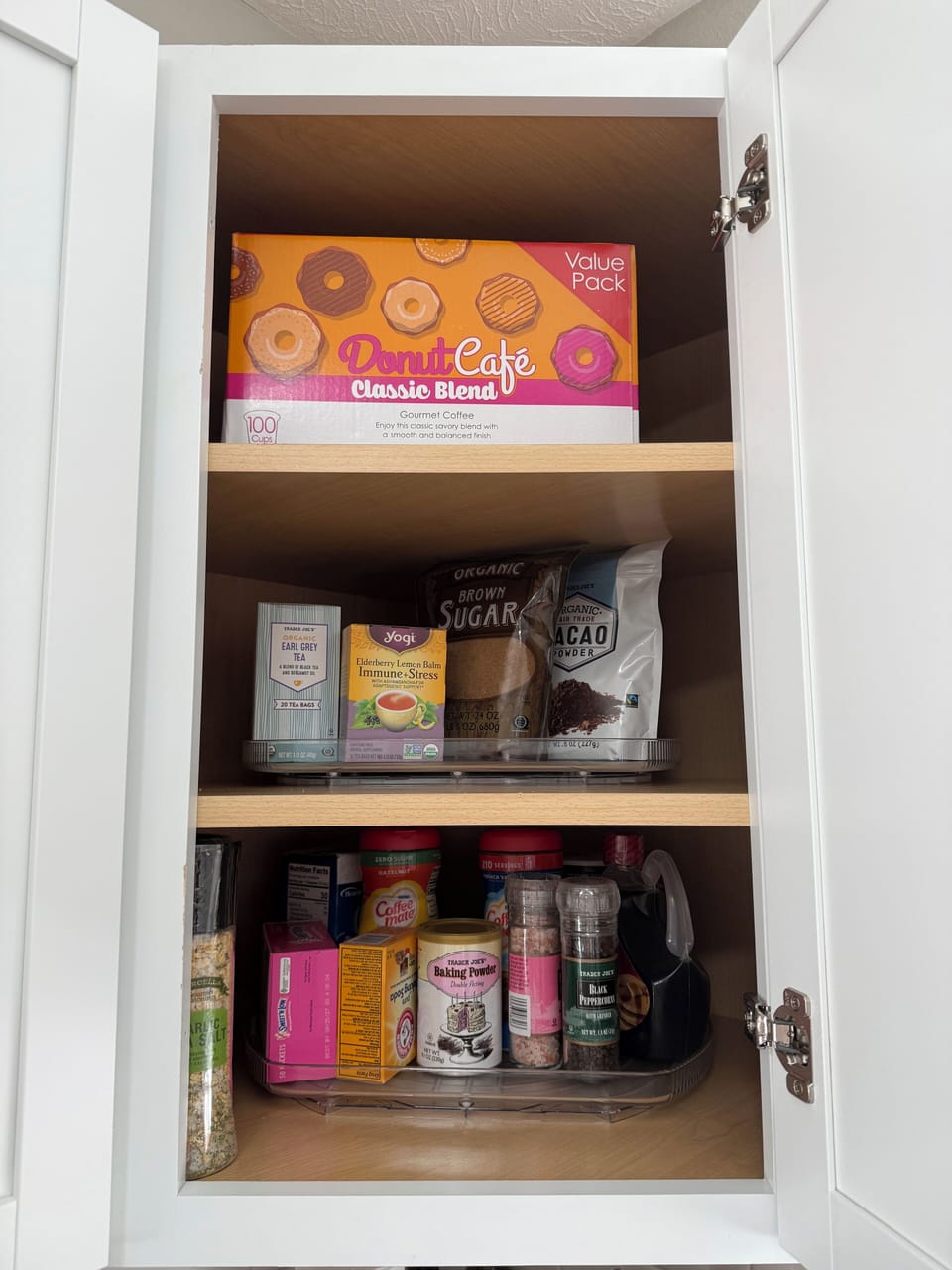 Help yourself with any thing you need for your coffee or cooking.