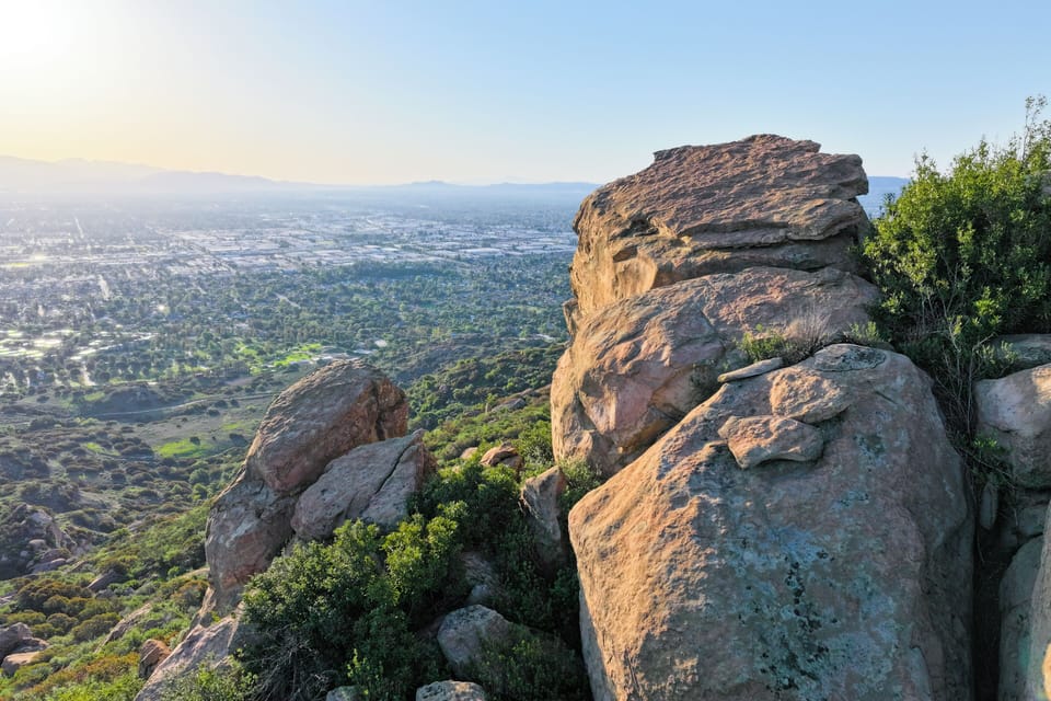 Hike on a trail that winds through the trails of Rocky Peak with stunning views.