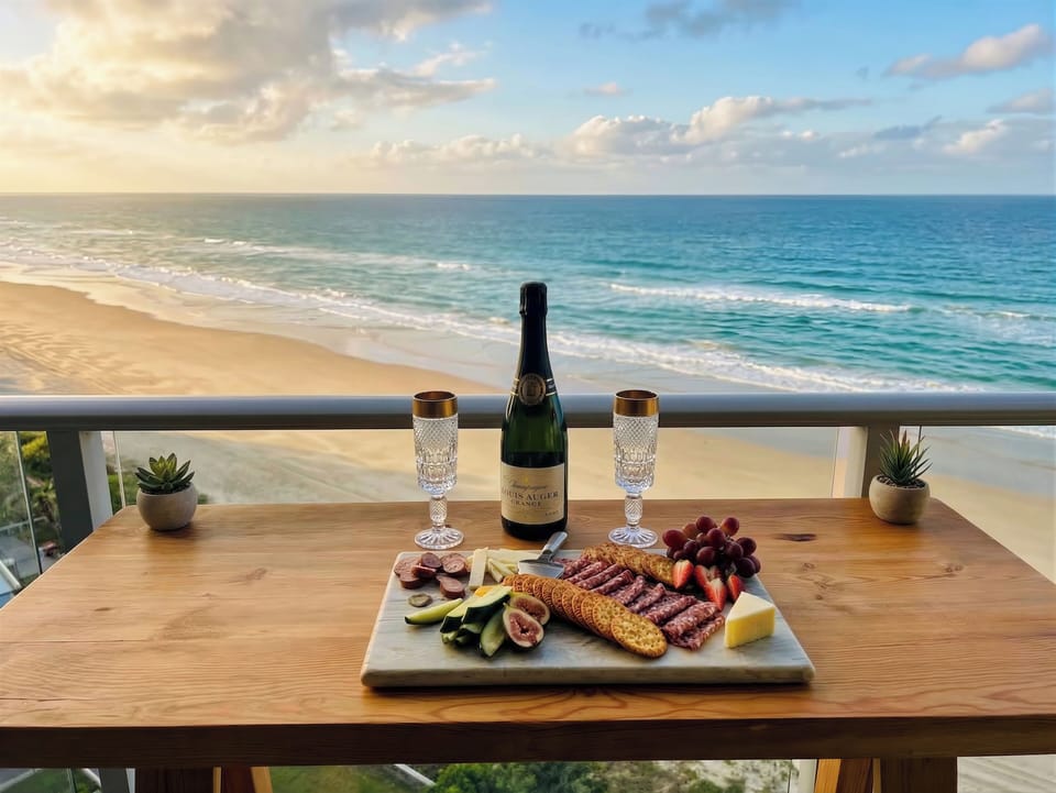 Wake up to oceanfront sunrise views from your private balcony