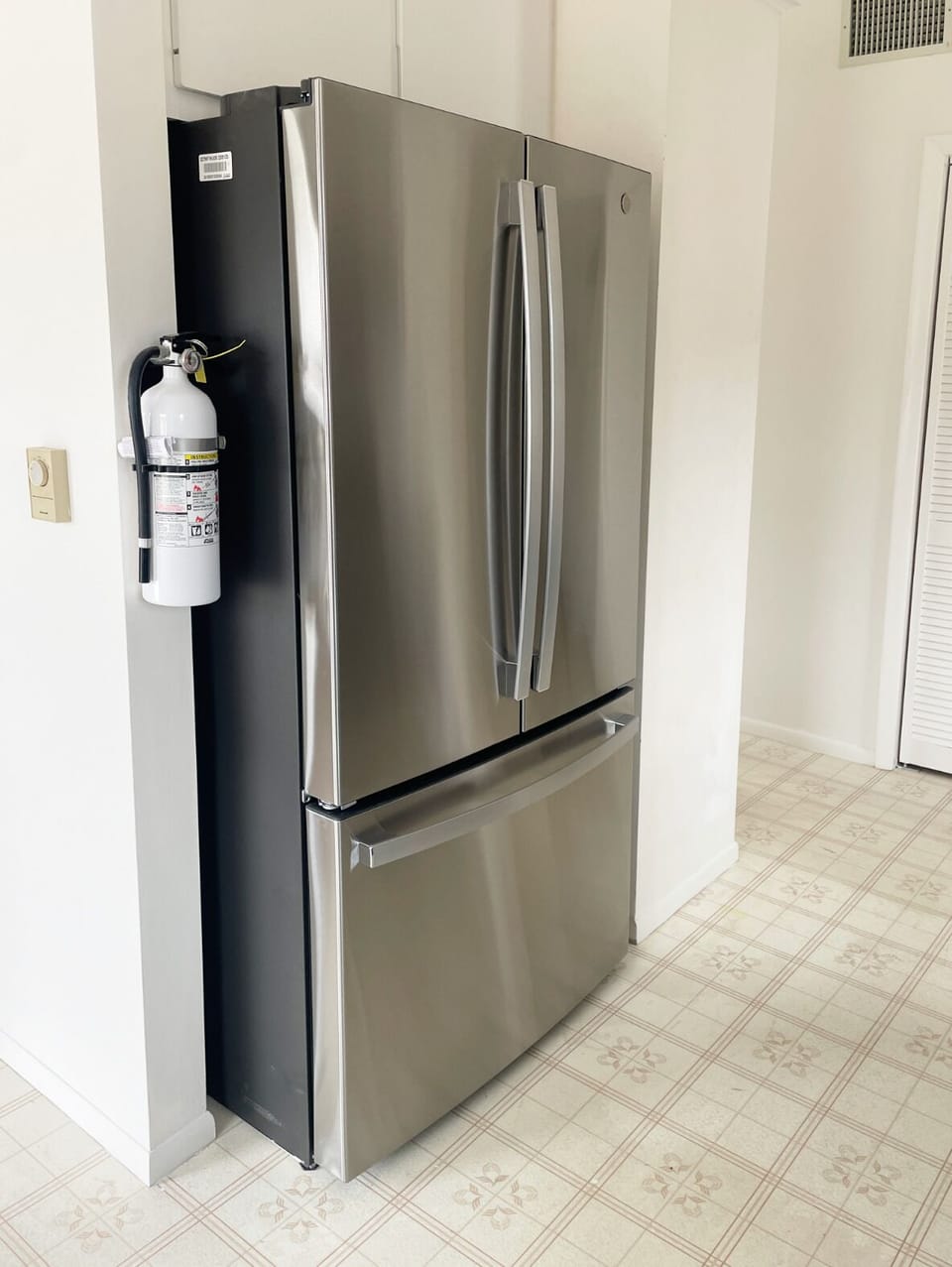 Full size fridge with more than enough room for all your beach going needs