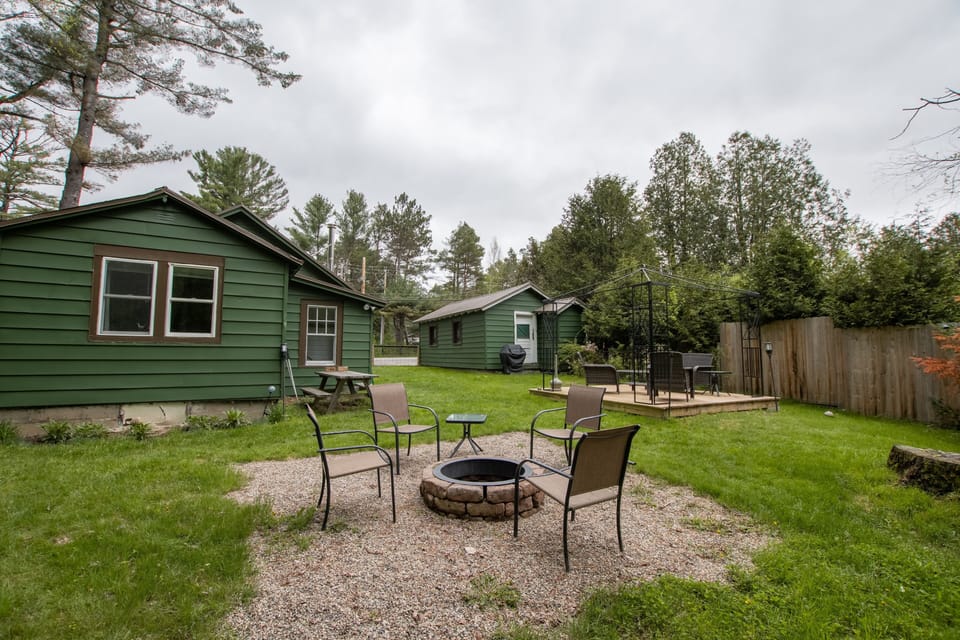 Fire pit area