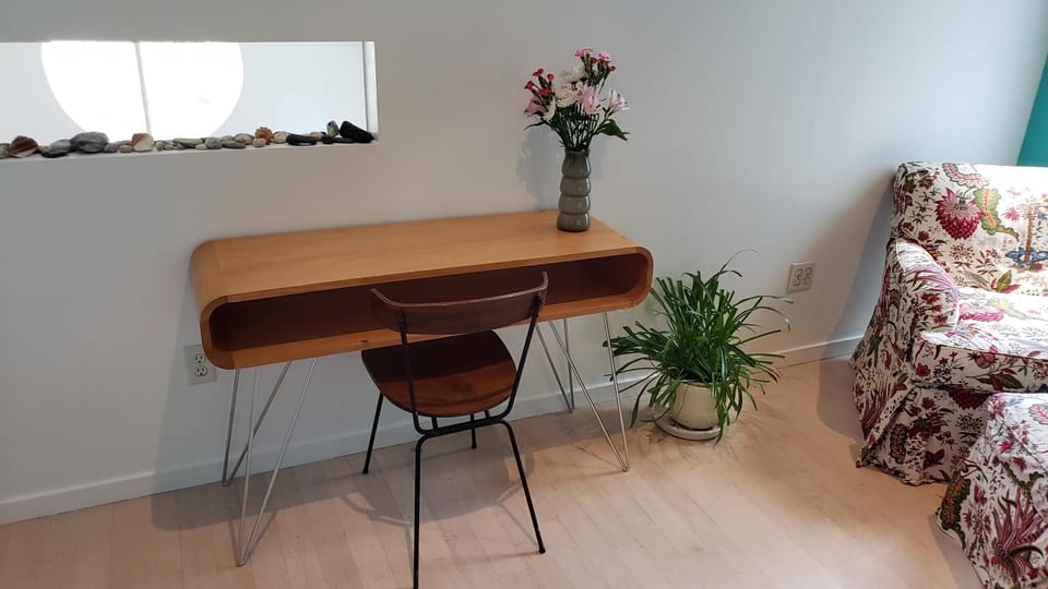 desk in primary suite
