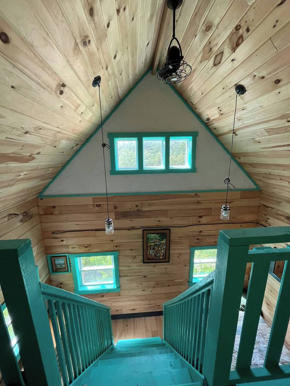 Interior view from loft