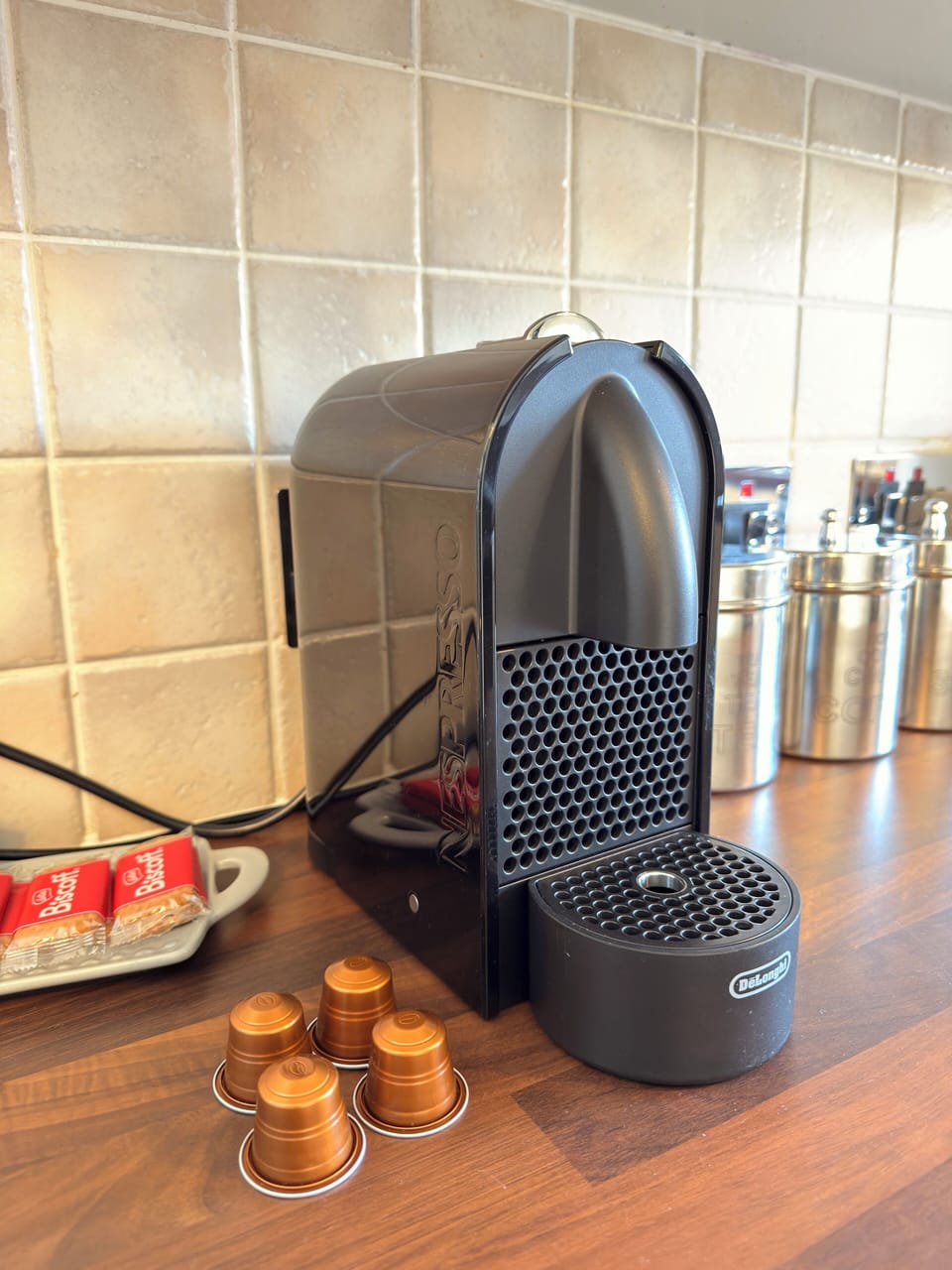 Nespresso Coffee Machine, in the Kitchen