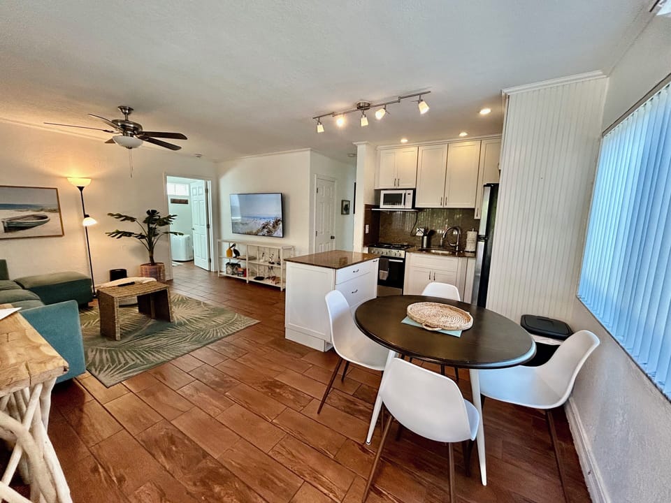 A bright and airy space to enjoy meals and  quality time