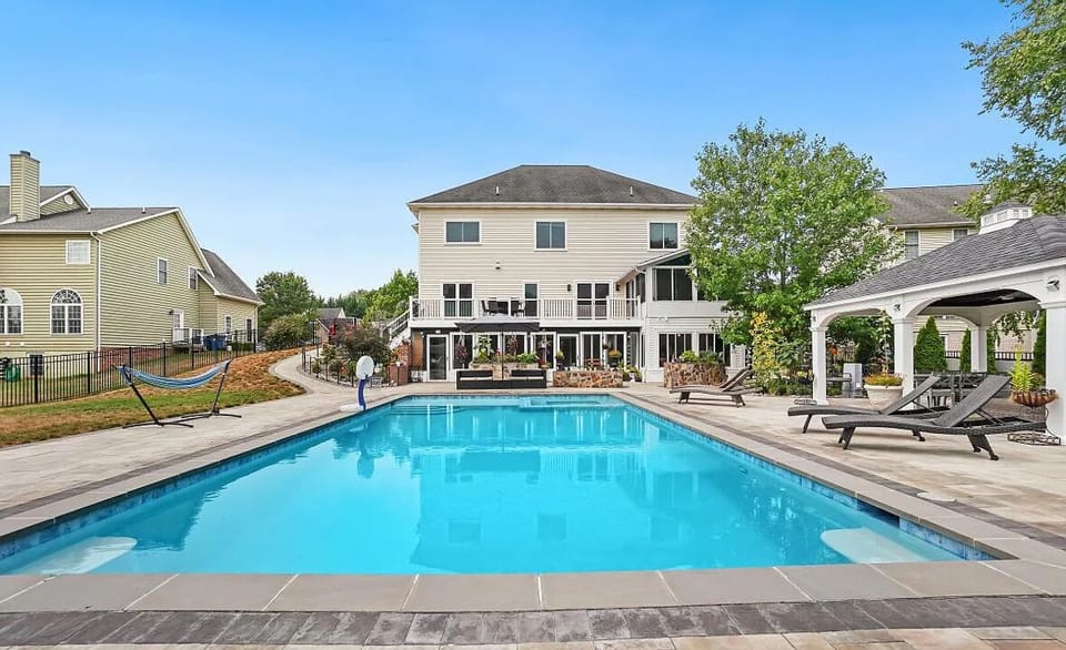 Shared backyard