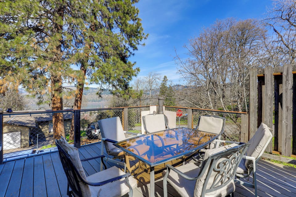 Deck | Private Hot Tub | Gas Grill | Outdoor Dining Area | Water Views