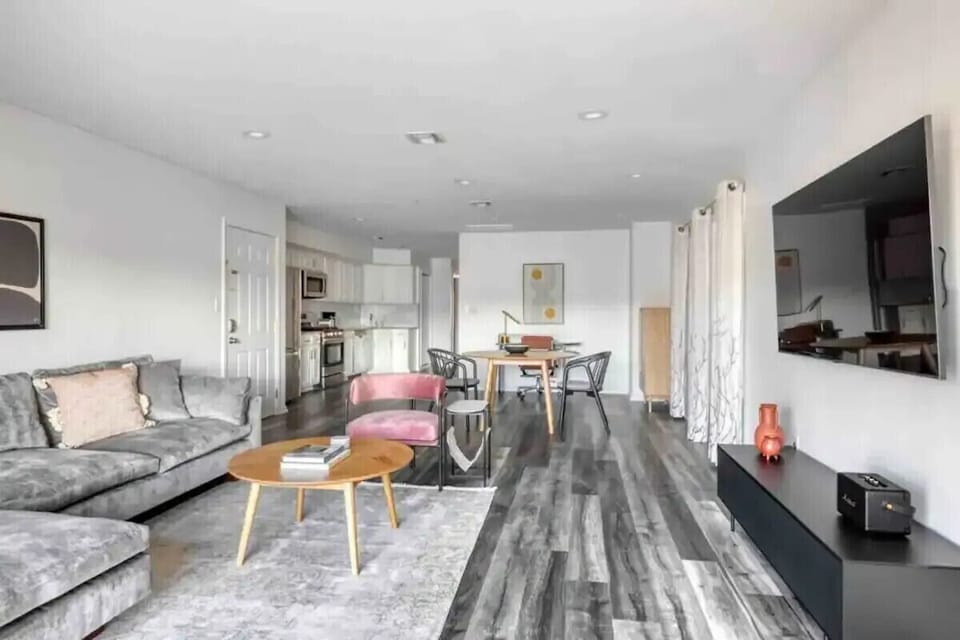 Warm and welcoming living area