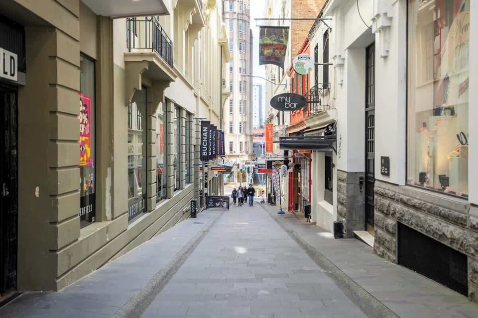 Our little walking street where the entrance to the apartment is. 