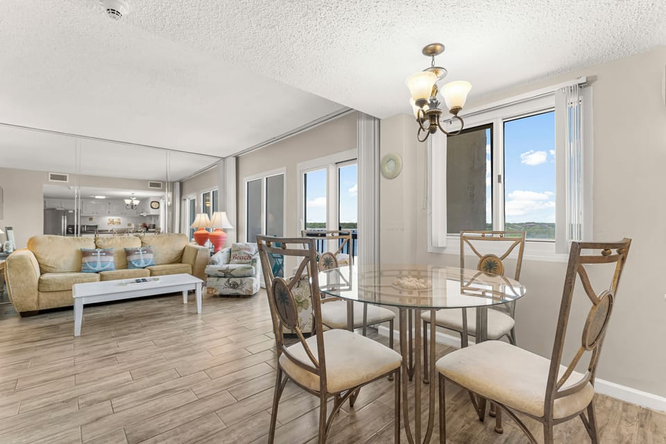 Dining Room View - Your great room encompasses your dining and living space, which is perfect for family gatherings.