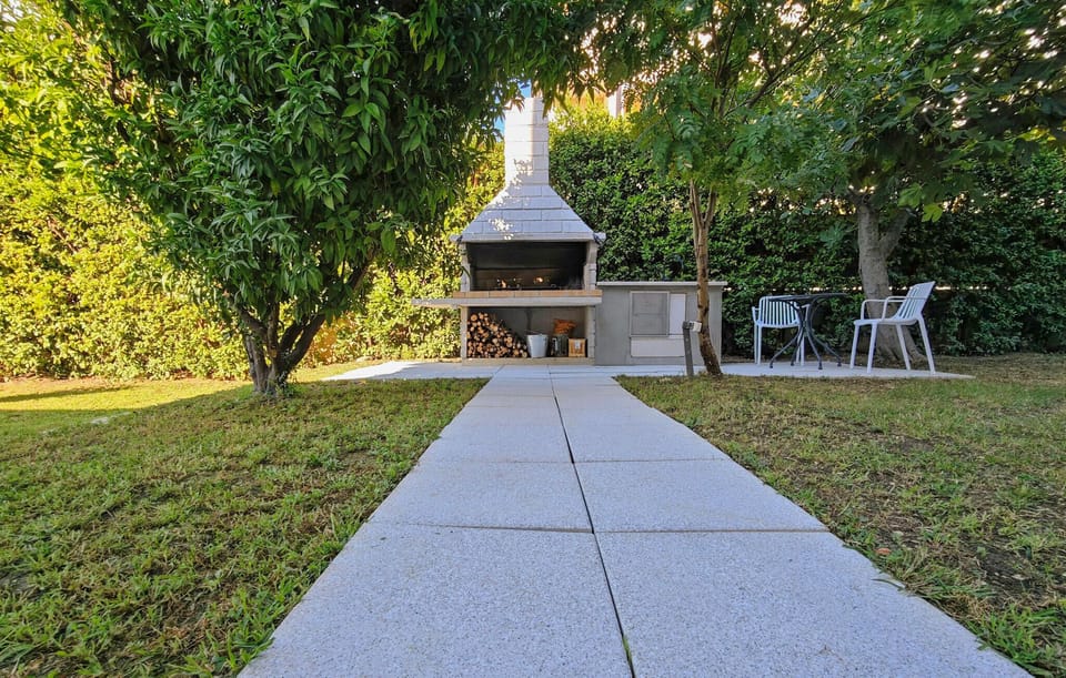 Outside