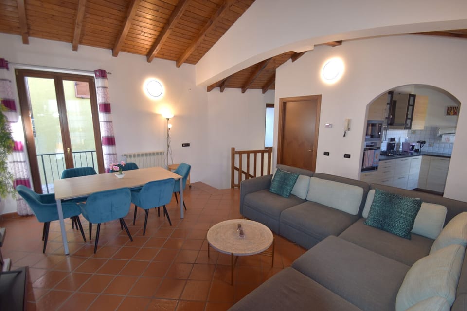Living room dining area