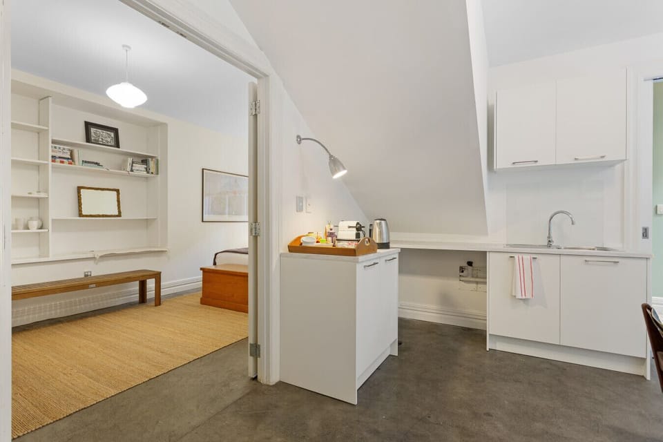 Downstairs kitchenette
