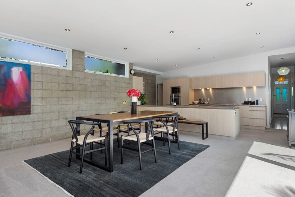 Dining area, open plan living